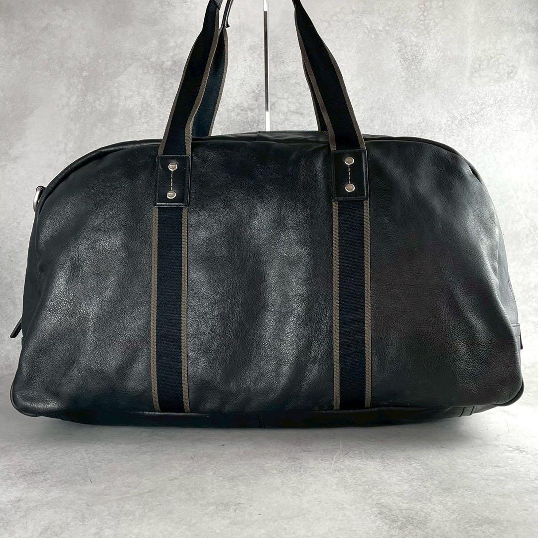 美品✨COACH コーチ ボストンバッグ レザー ブラック 2way 大容量