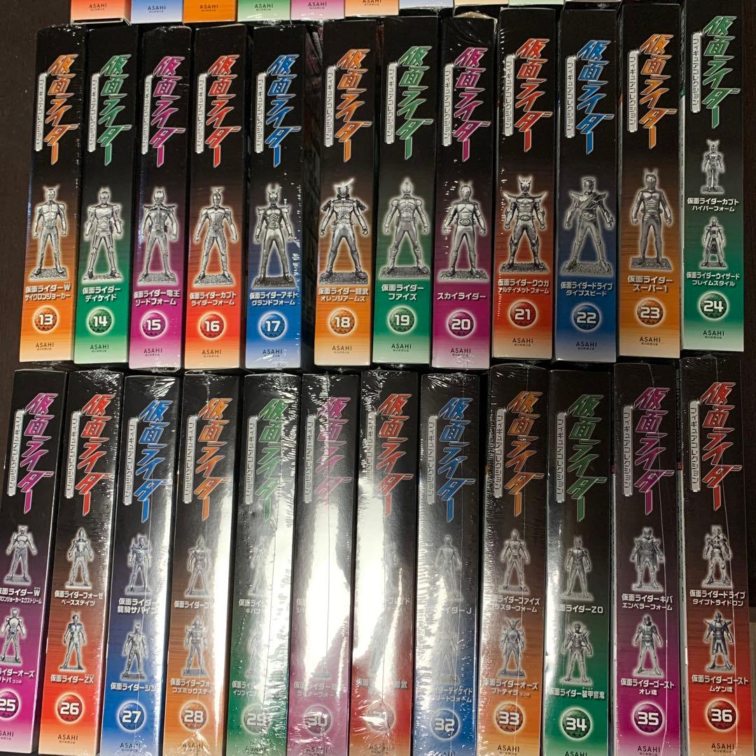 【即購入不可】仮面ライダー　フィギュアコレクション1〜36巻セット　朝日新聞出版