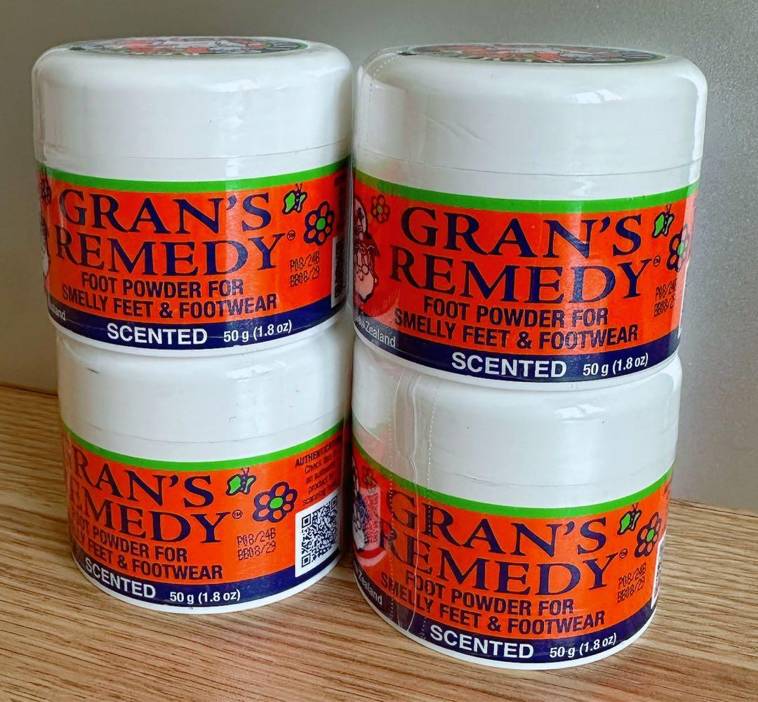 GRAN'S REMEDY グランズレメディ靴用消臭剤 50g*4個 花の香り