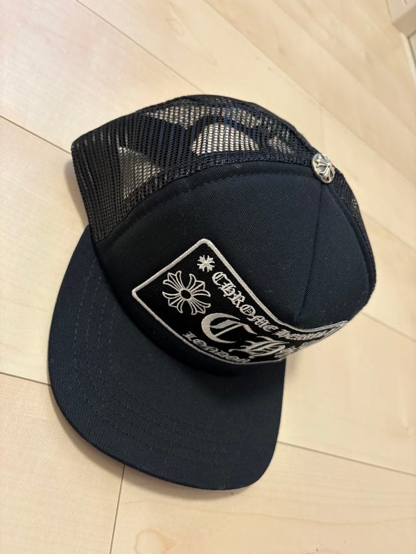 Chrome Hearts ブラック メッシュキャップ ロンドン限定