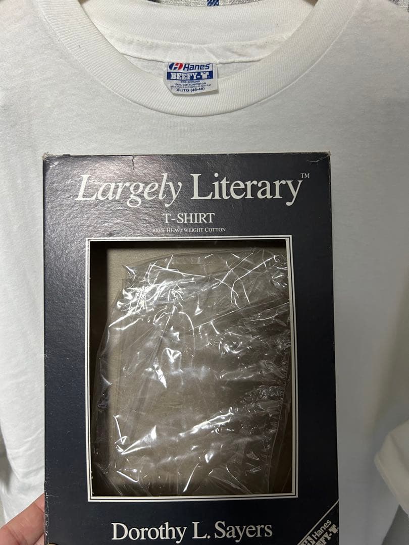 ヴィンテージ　偉人　Dorothy Sayers Tシャツ XL 90年代　白