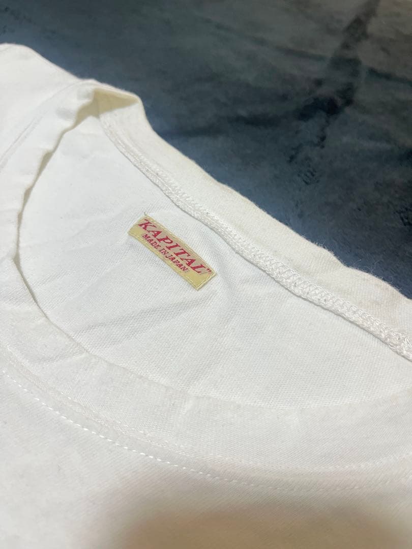 kapital 23ss ノースリーブ　天竺