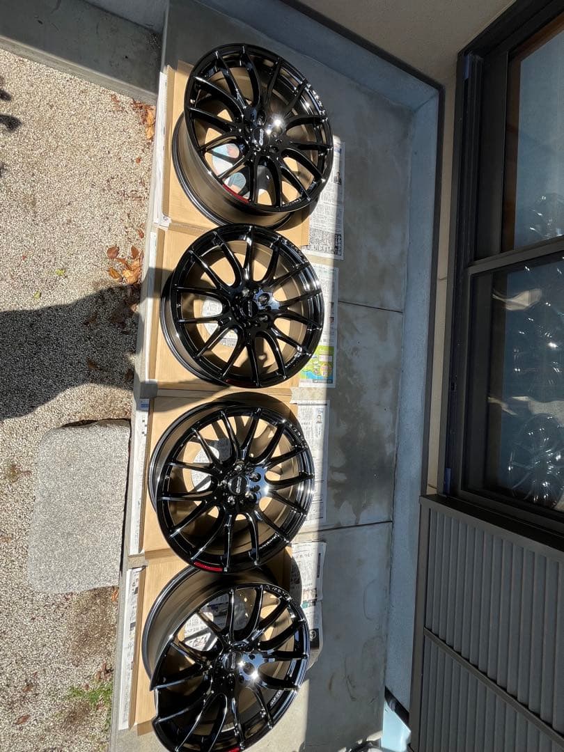 レイズホムラ2×7 JETBKEDITION 20x8.5J+45美品バラ売り
