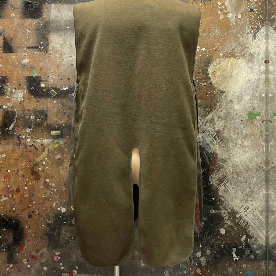 M*e様 LINER VEST – POLYESTER FAKE MELTON