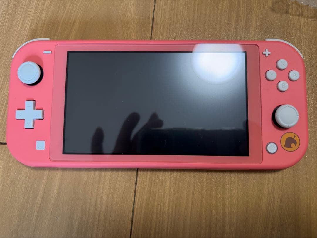 Nintendo Switch Lite ピンク あつまれ しずえ柄　初期化済み