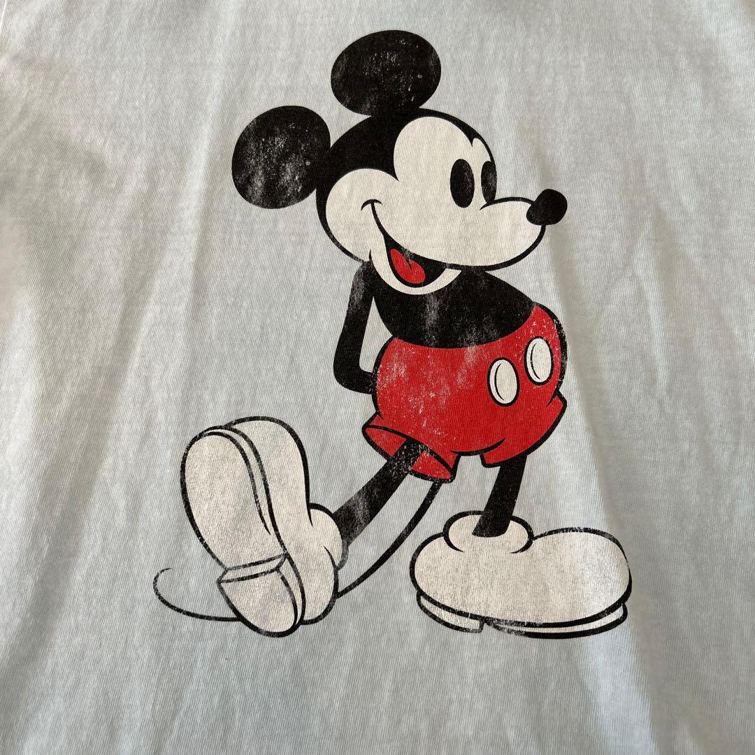 ヴィンテージ加工　ミッキーマウスTシャツ