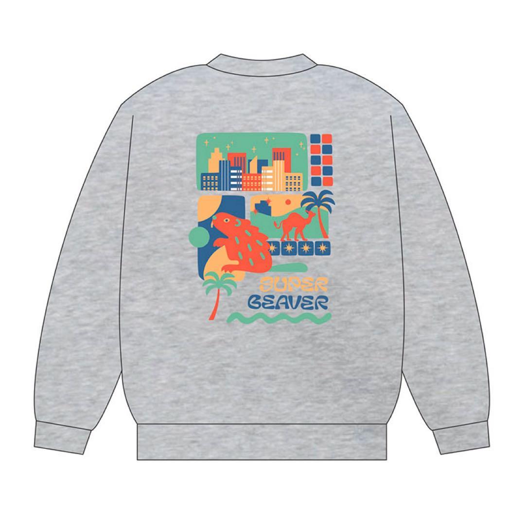 SUPER BEAVER　SB オリジナルスウェット　グレー　Lサイズ