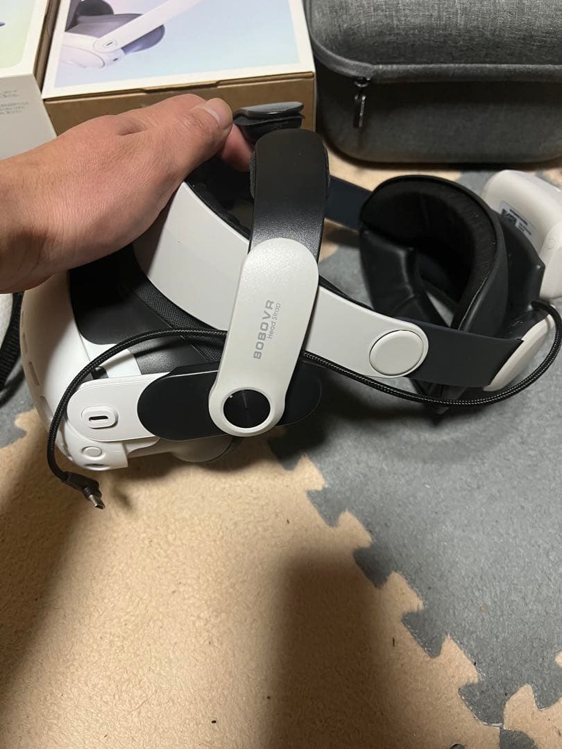  Quest 3 512g フルセット BOBOVRバッテリー付き 美品