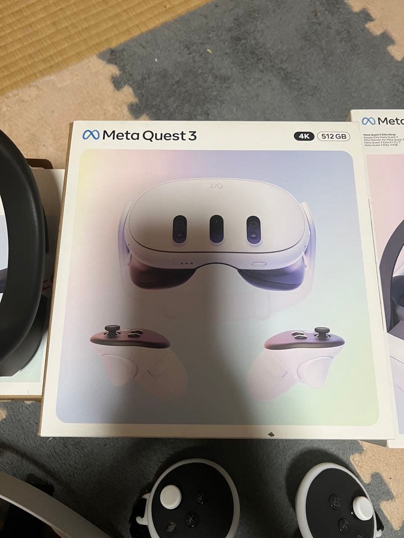  Quest 3 512g フルセット BOBOVRバッテリー付き 美品