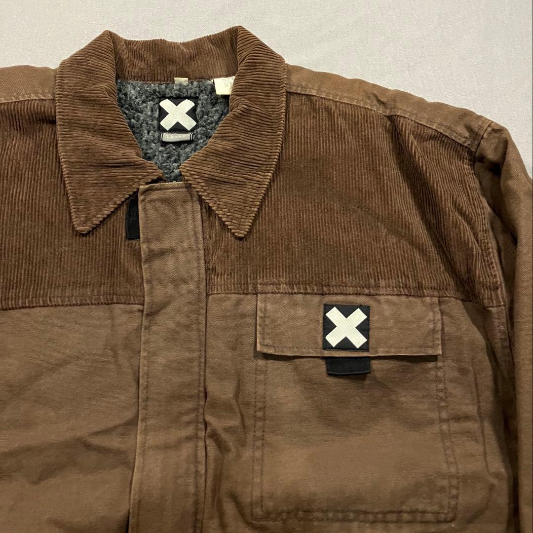 90s Quiksilver ダッグワークジャケット ボアライナー