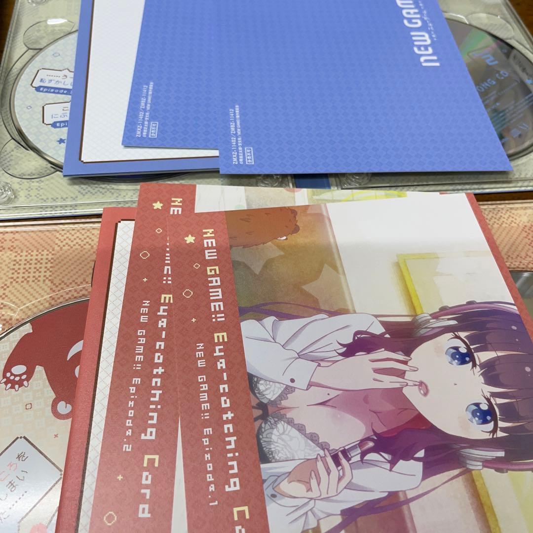 未開封含NEWGAME！　ニューゲーム　dvd1期・2期全巻セット収納box付き