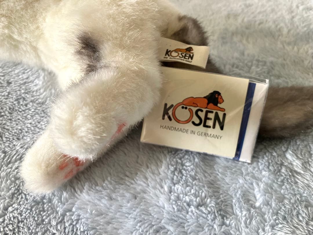 KOSEN ケーセン 寝そべり 猫 ぬいぐるみ ヒマラヤン 未使用品
