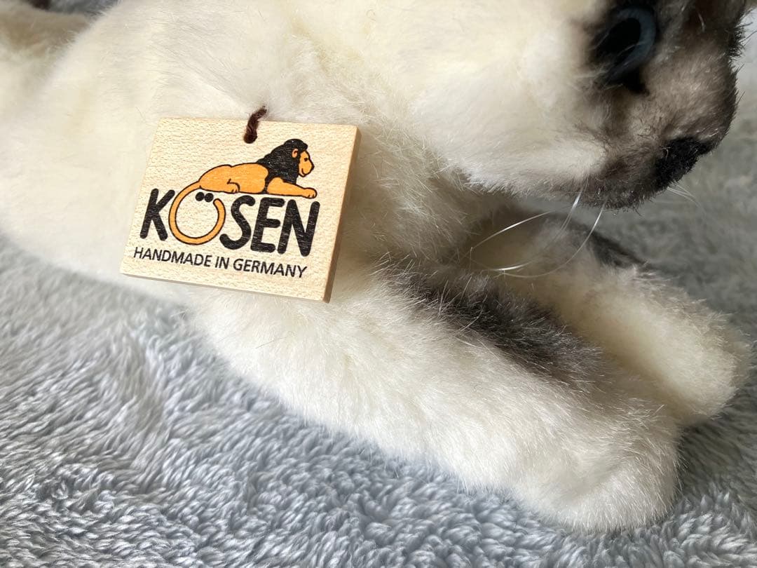 KOSEN ケーセン 寝そべり 猫 ぬいぐるみ ヒマラヤン 未使用品