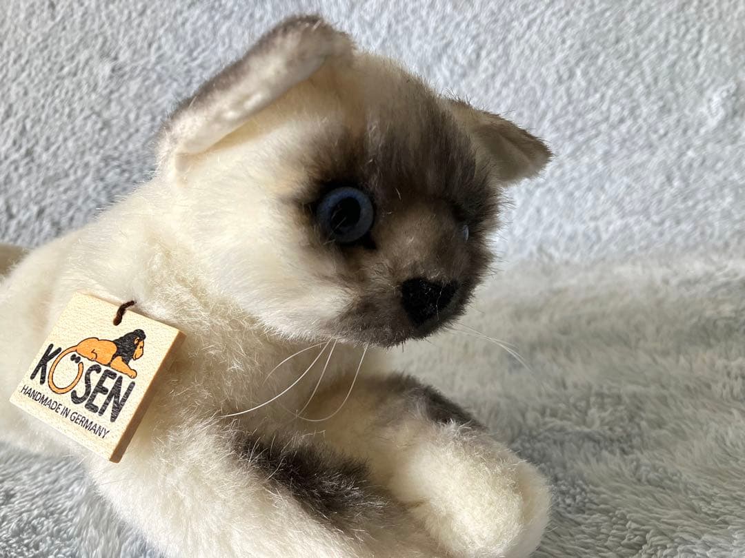 KOSEN ケーセン 寝そべり 猫 ぬいぐるみ ヒマラヤン 未使用品