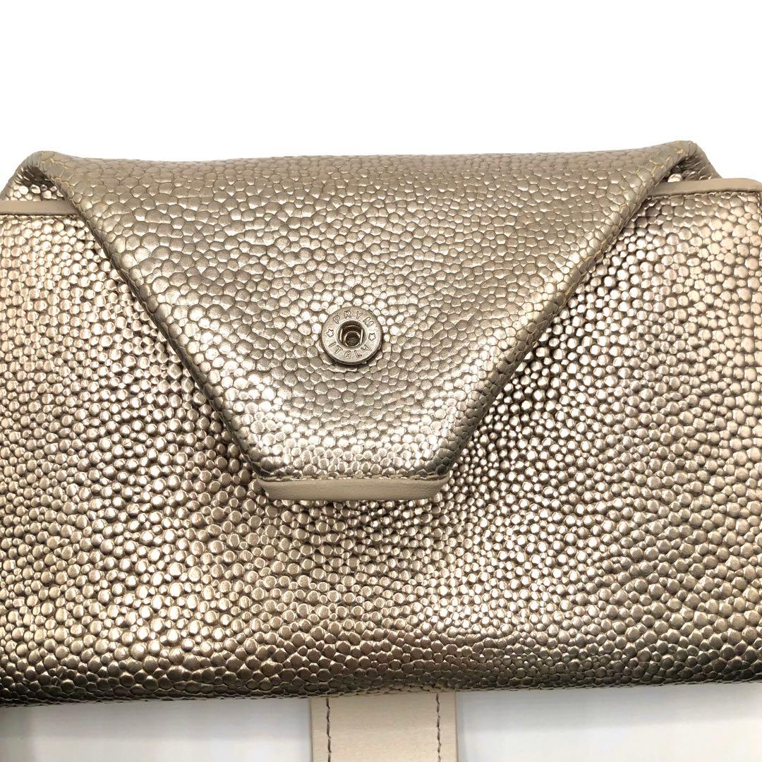 美品⭐ヒロコハヤシ 二つ折り財布 PLATINO プラーティノ マルチ財布