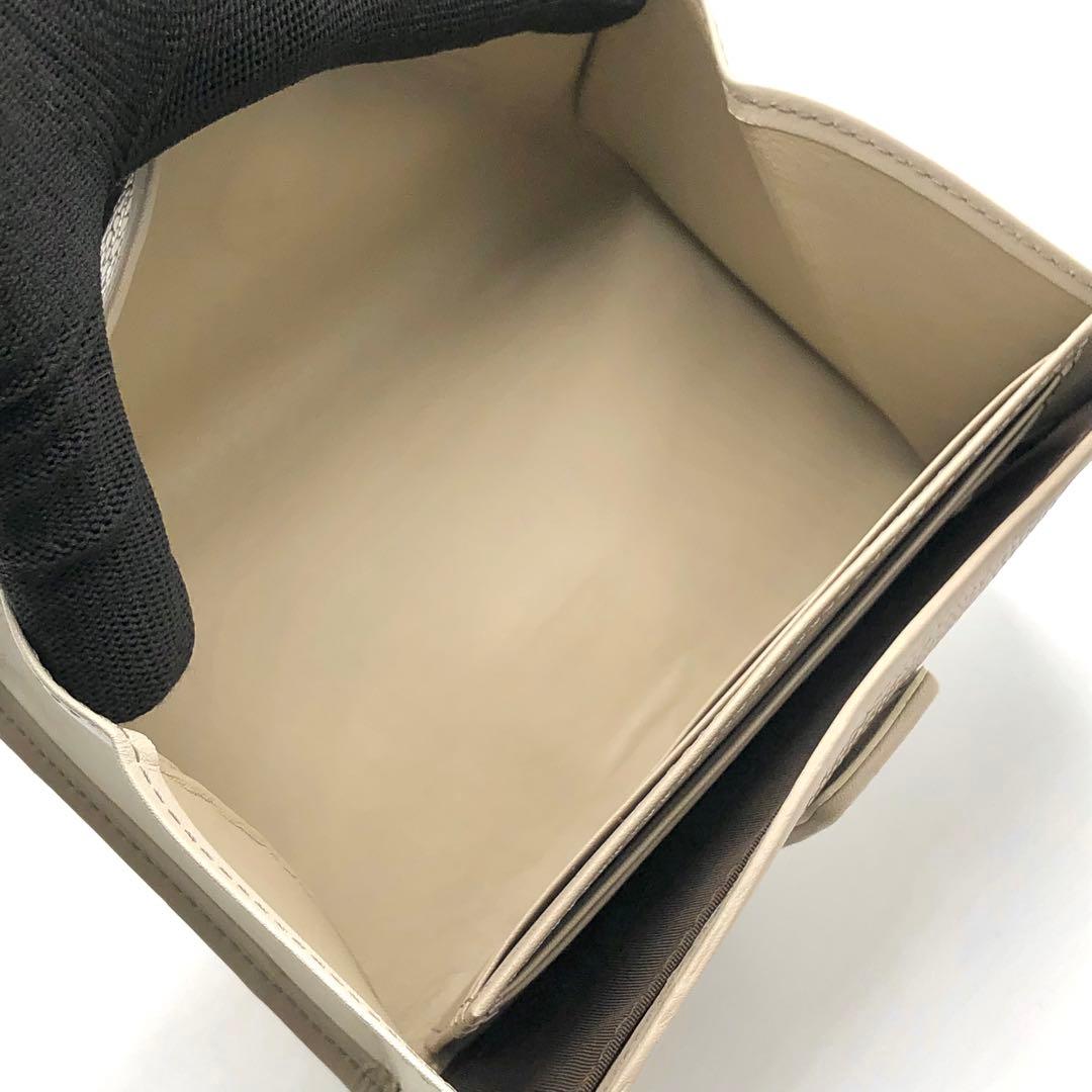 美品⭐ヒロコハヤシ 二つ折り財布 PLATINO プラーティノ マルチ財布