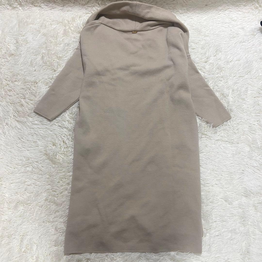 美品 MUSE de Deuxieme Classe スムースニットガウンコート