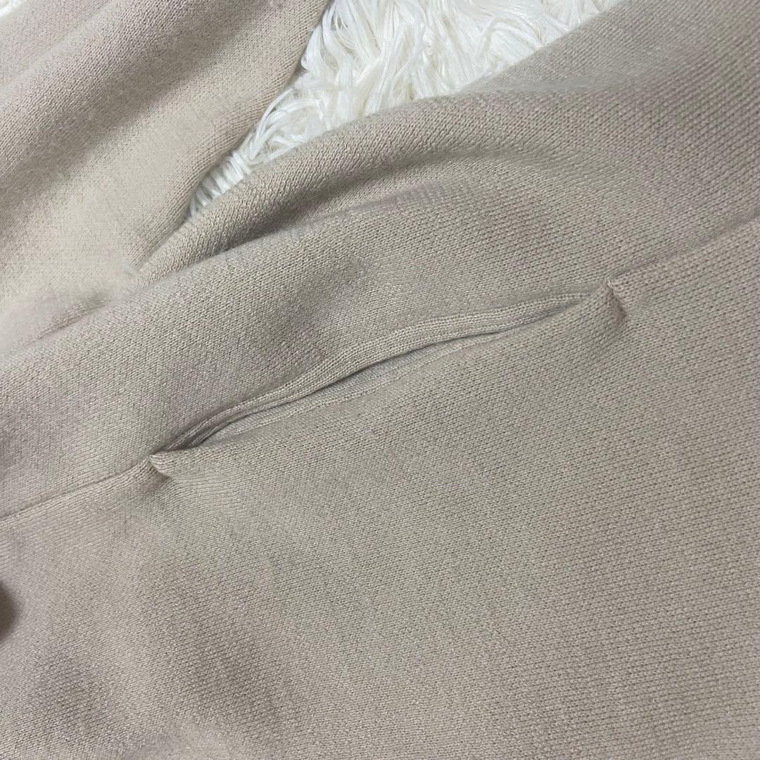 美品 MUSE de Deuxieme Classe スムースニットガウンコート