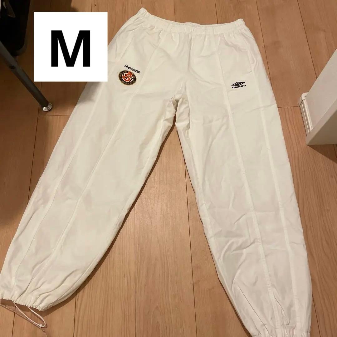 【美品】Supreme × Umbro トラックパンツ M白