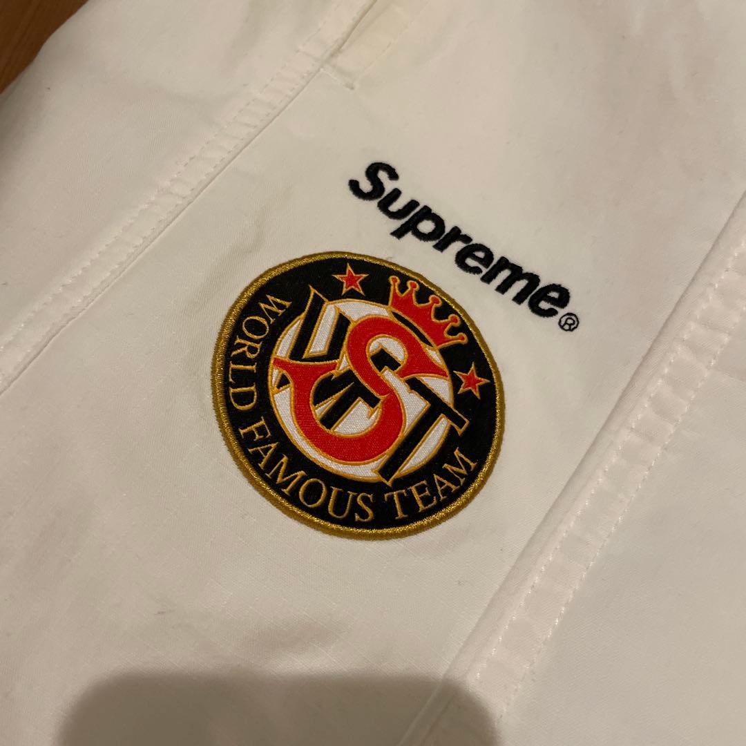 【美品】Supreme × Umbro トラックパンツ M白