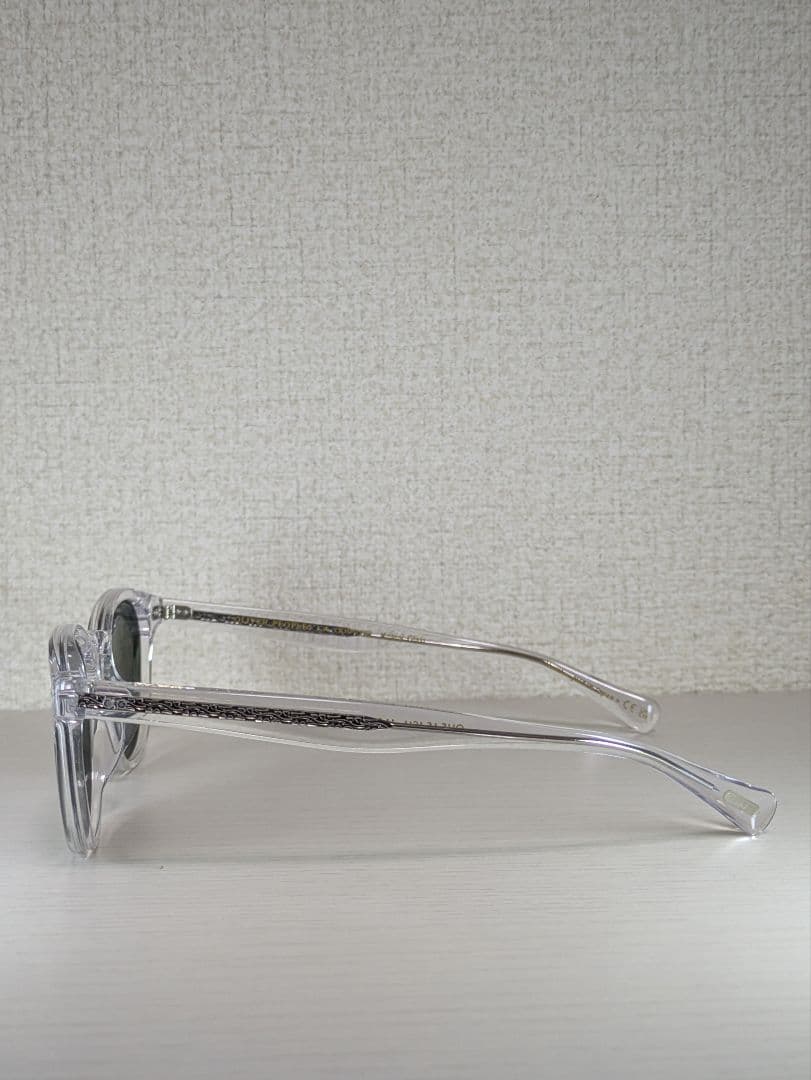 新品未使用 オリバーピープルズ Desmon Sun サングラス 日本製 クリア