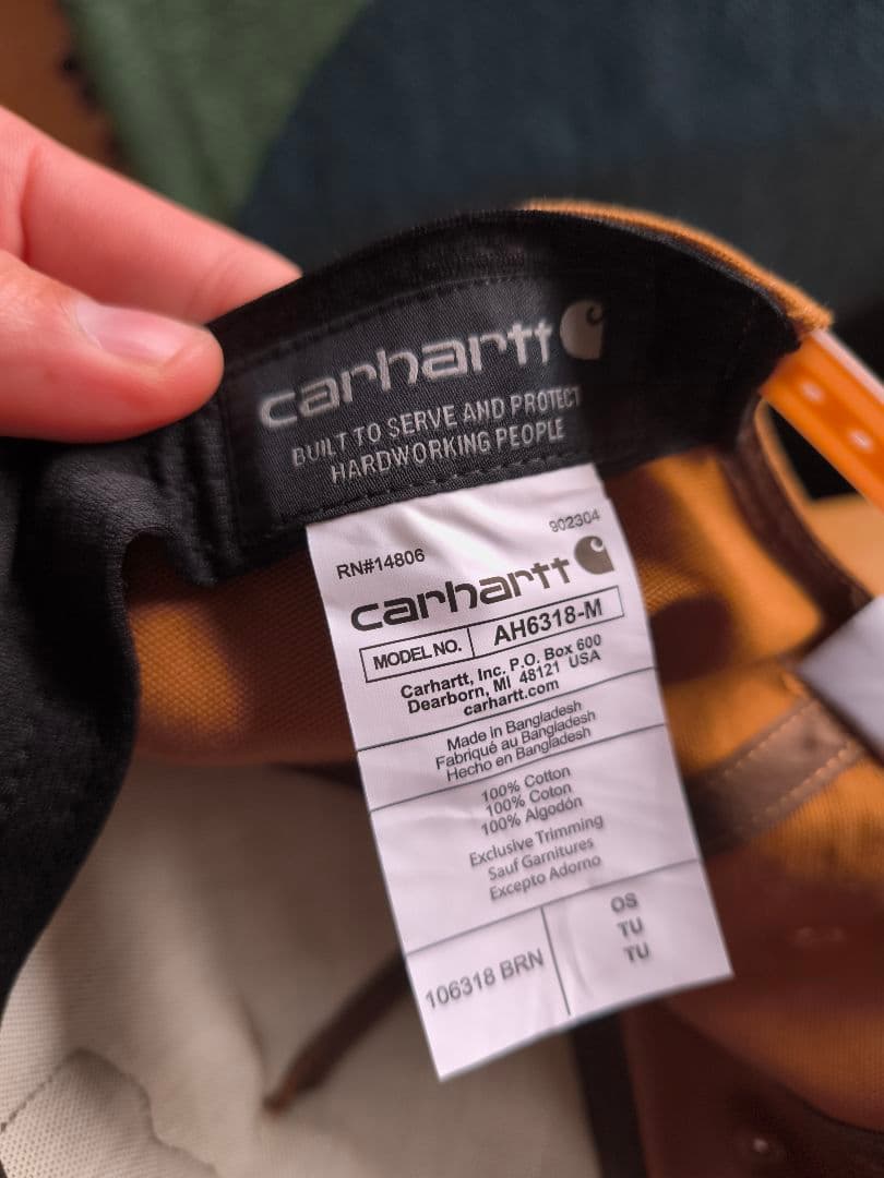 Carhartt レア キャップ ブラウン