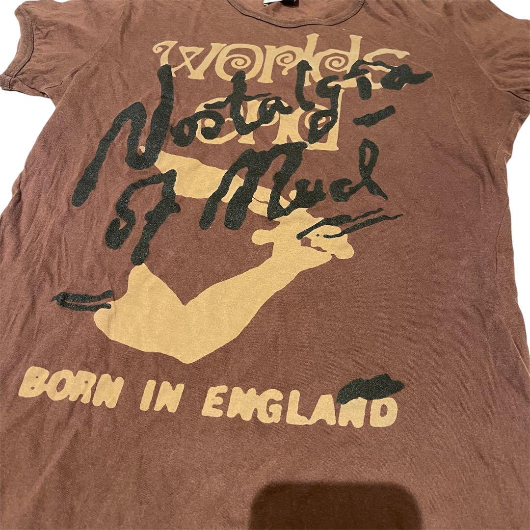 ヴィヴィアンウエストウッド 半袖Tシャツ プリント ワールズエンド　オリゾンティ