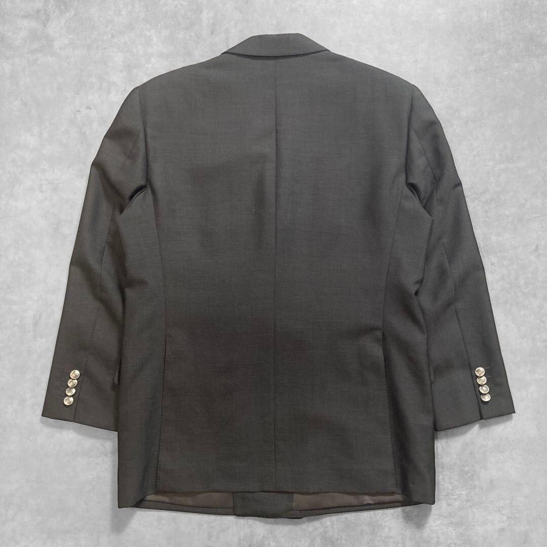BURBERRY LONDON ダブル ジャケット シャツ タイ 金ボタン M