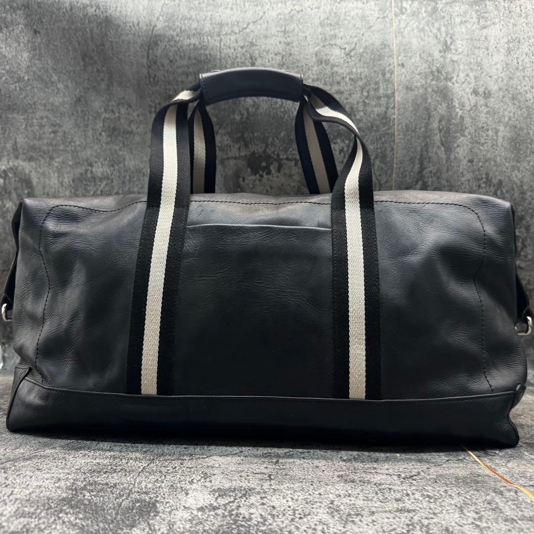 美品✨Bally ボストンバッグ トレスポ 2way 大容量 ショルダー レザー
