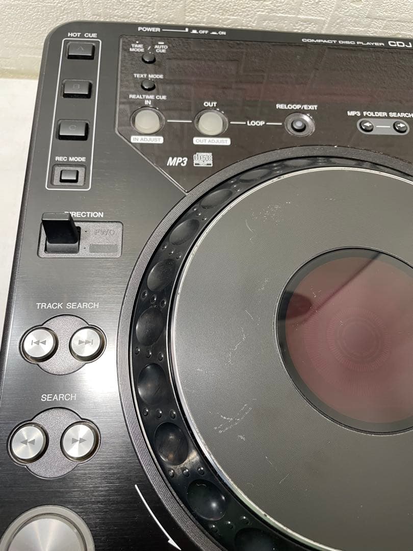 pioneer dj パイオニア　CDJ-1000mk3 回転部メンテナンス