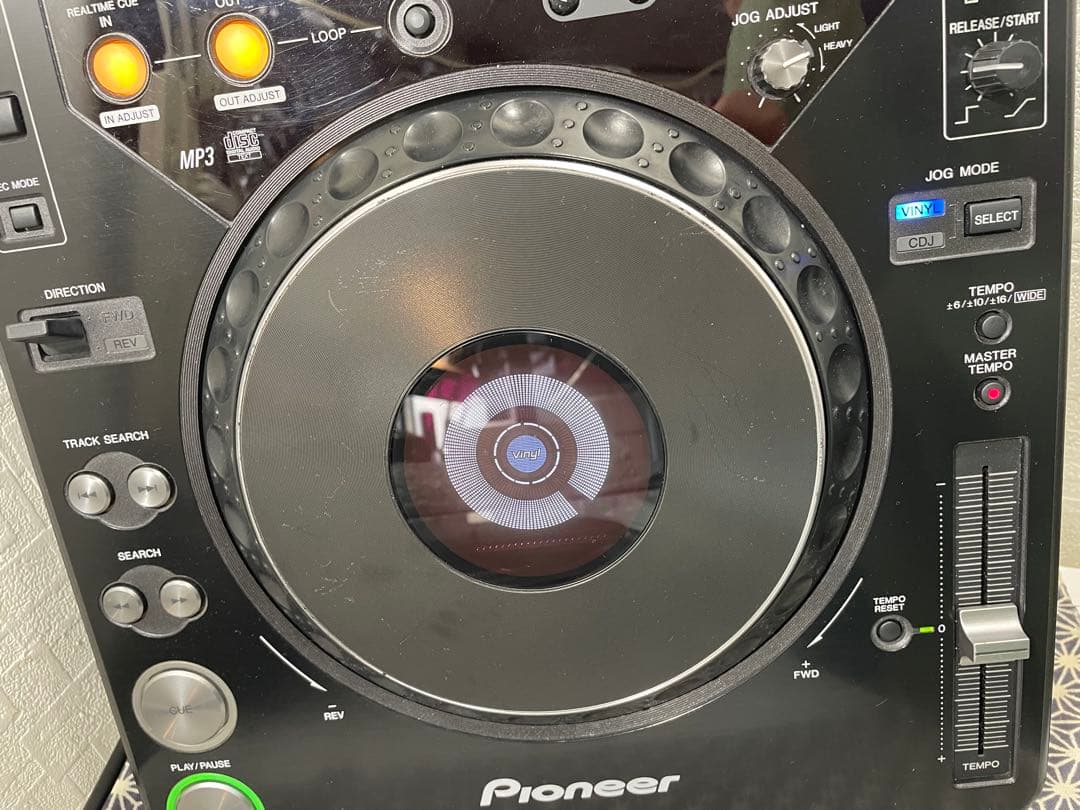 pioneer dj パイオニア　CDJ-1000mk3 回転部メンテナンス