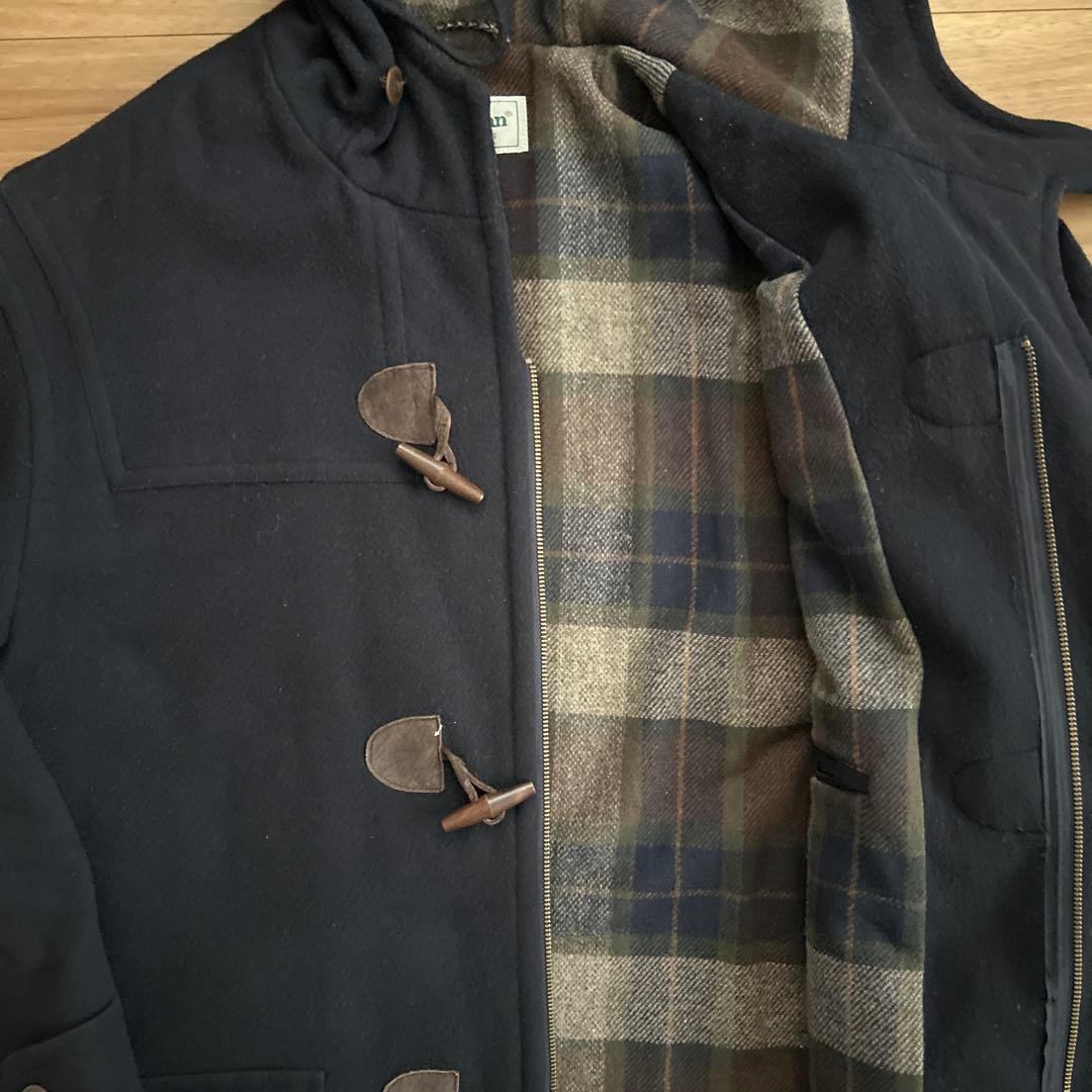 【L.L.Bean】USA製 ダッフルコート ネイビー XL