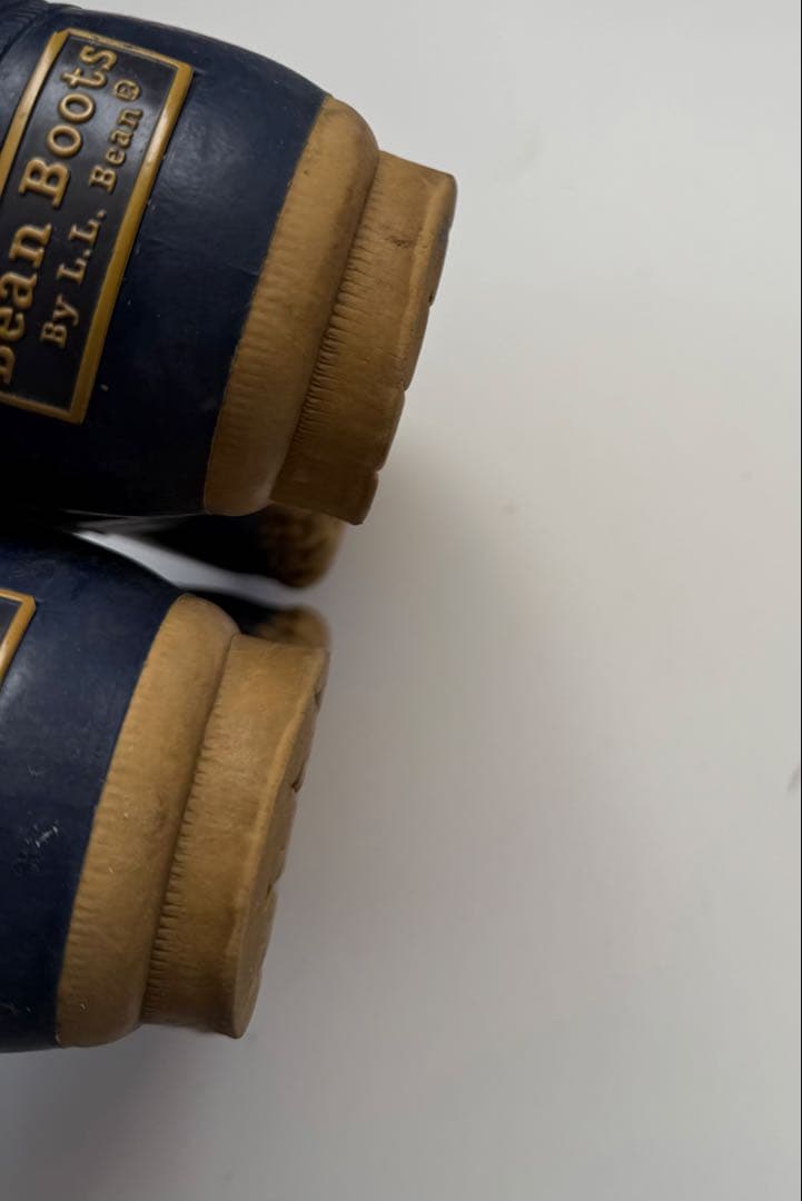 90s L.L.Bean ビーンブーツ ラバーモカシン ガムシューズ 24cm