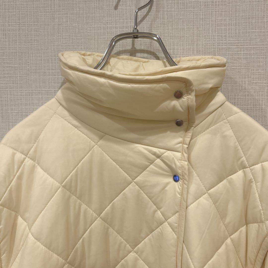 美品✨ADAM ET ROPE アダムエロペ スタンドネックキルティングコート