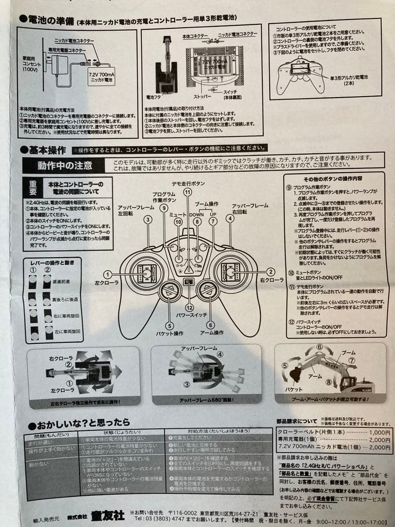 ラジコン CAT 745 アーティキュレートダンプ& 油圧ショベル&作業員セット