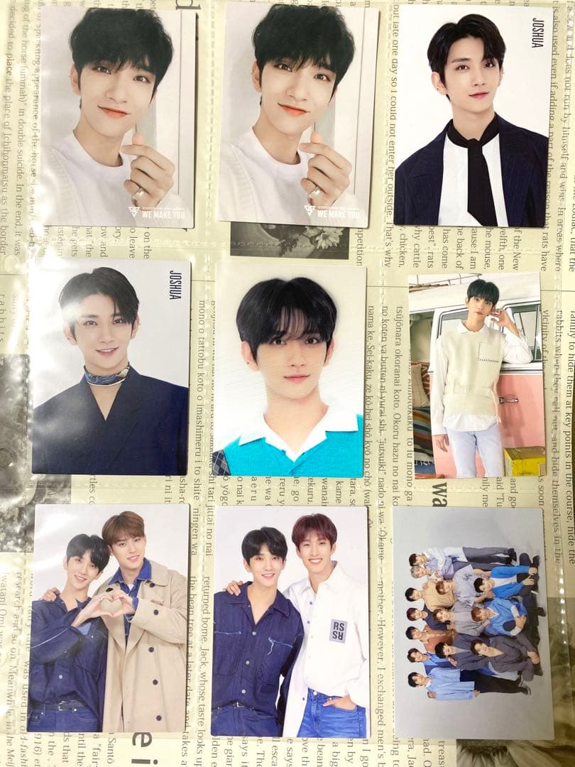 SEVENTEEN トレカ ジョシュア 18点セット