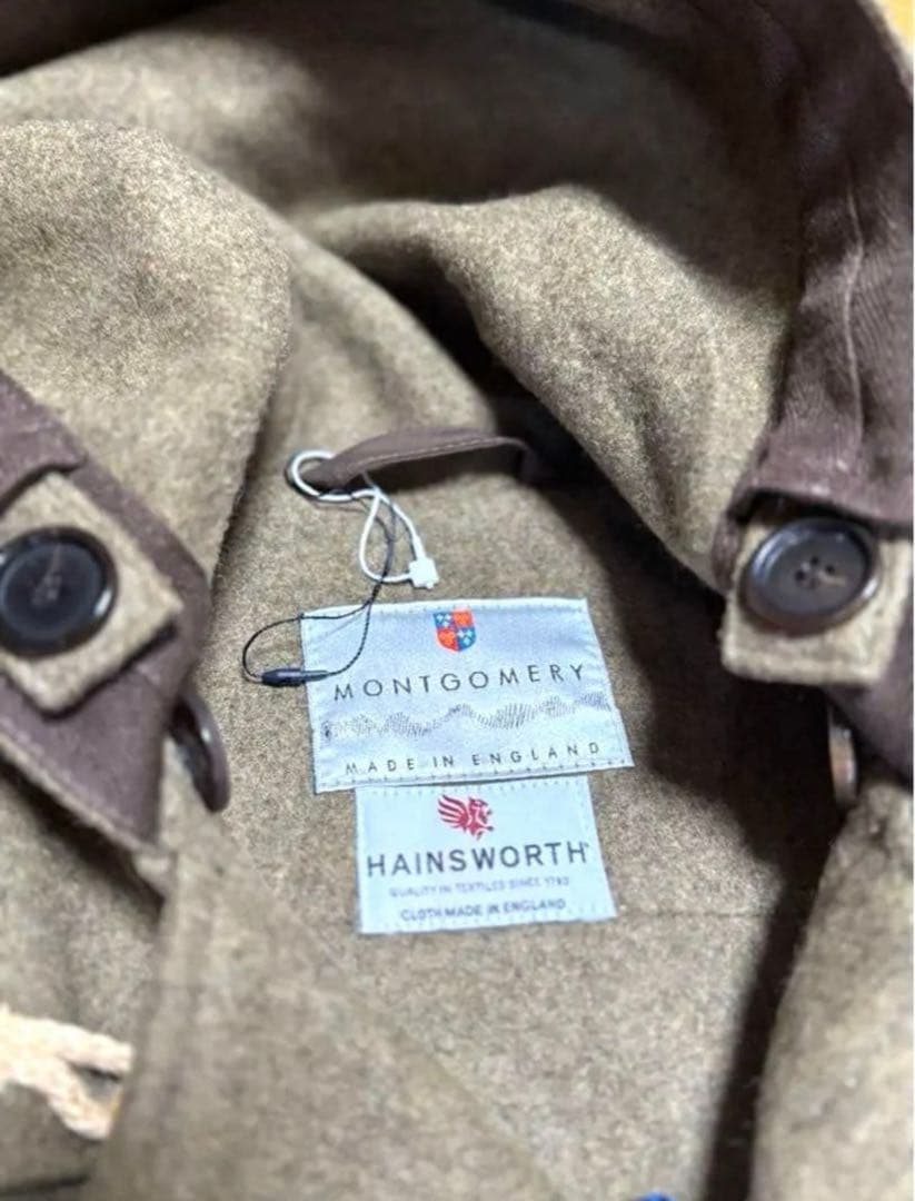 ゲリラ値下→新品未使☆MONTGOMERY☆S☆モンゴメリーダッフル☆グリーン