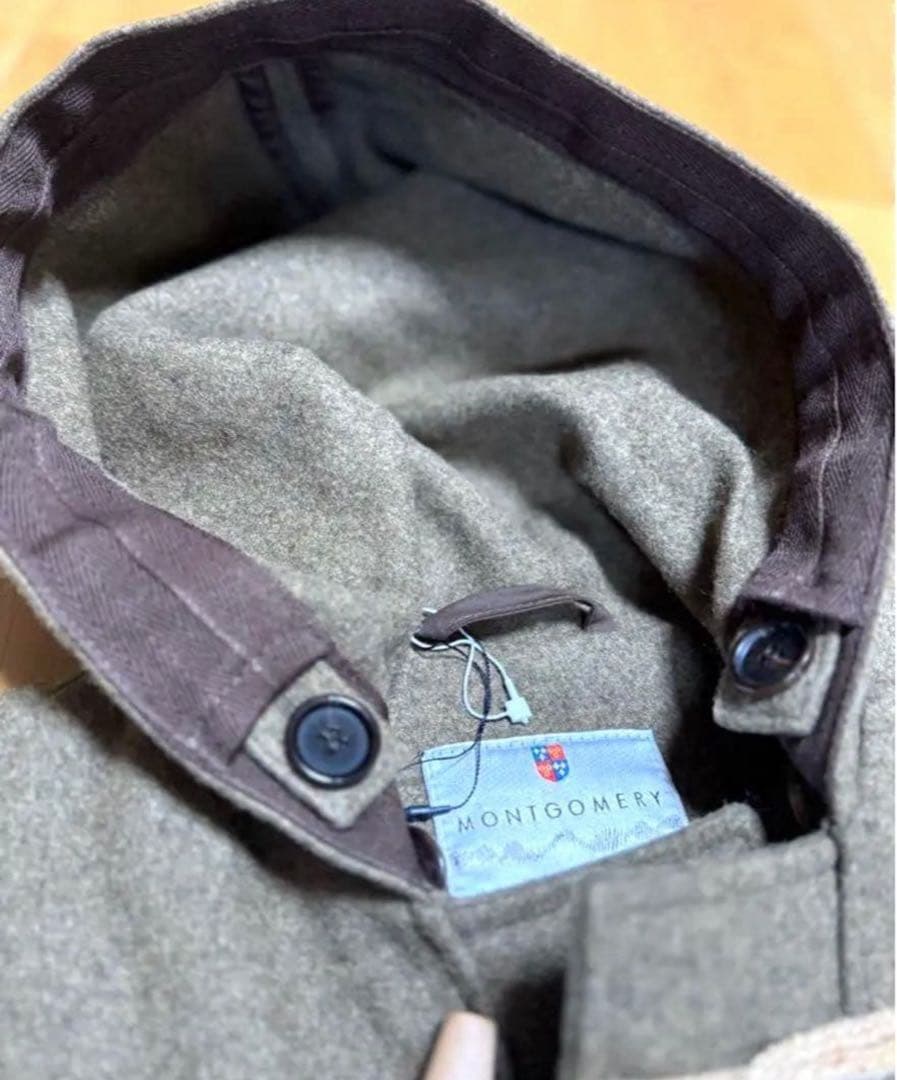 ゲリラ値下→新品未使☆MONTGOMERY☆S☆モンゴメリーダッフル☆グリーン