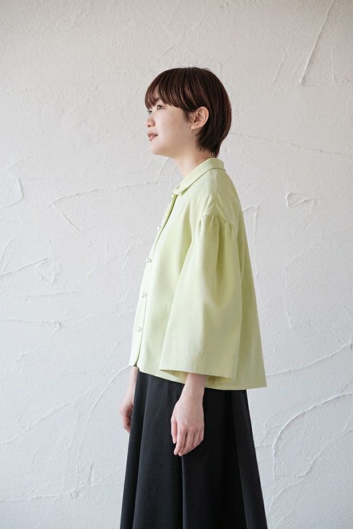 【未使用✨】SONO ソーノ バウンシーハミングジャケット　パールボタン