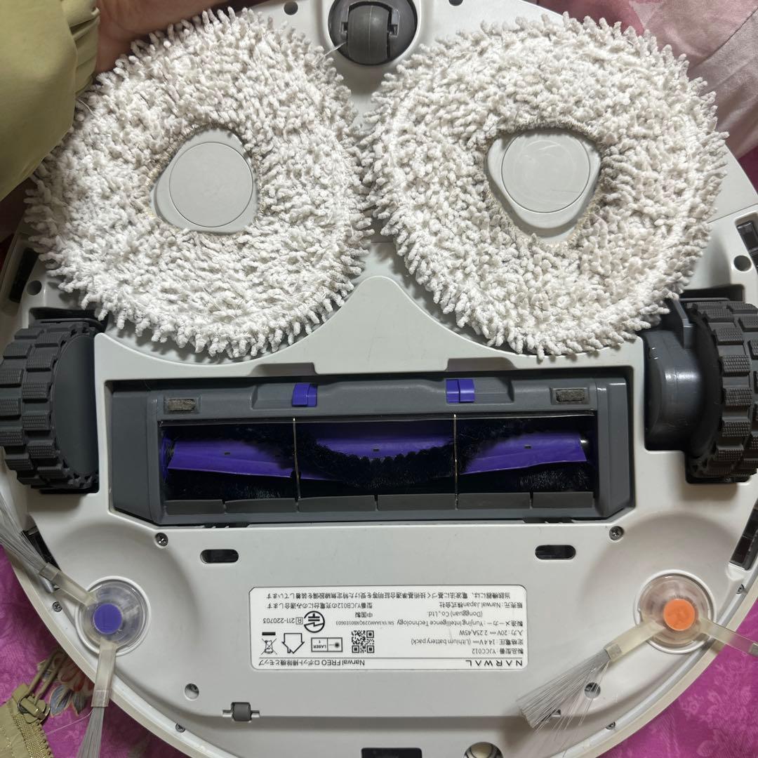 ジャンク品ナーワルフレオロボット掃除機YJCB012