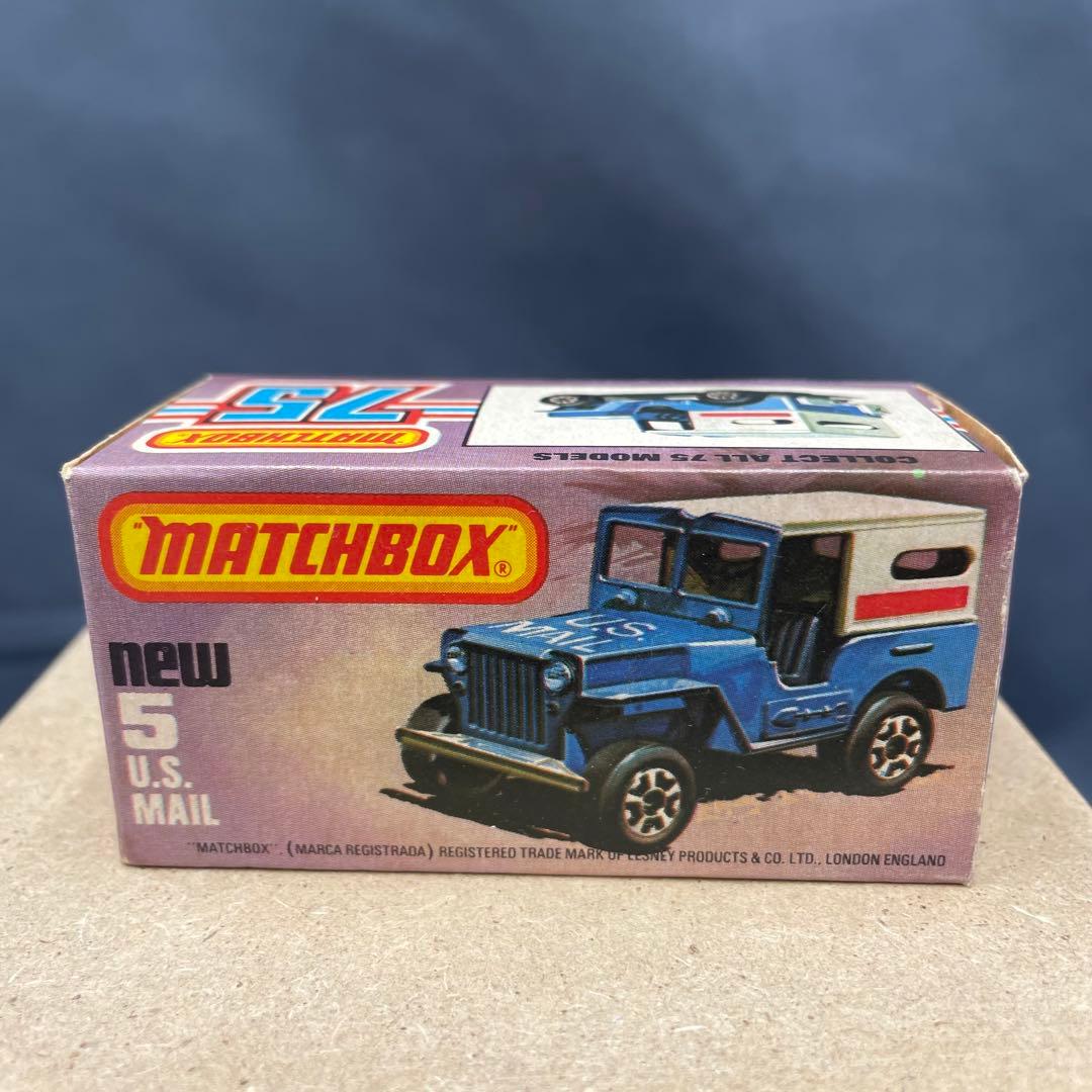 マッチボックス　 U.S. Mail Jeep ミニカー