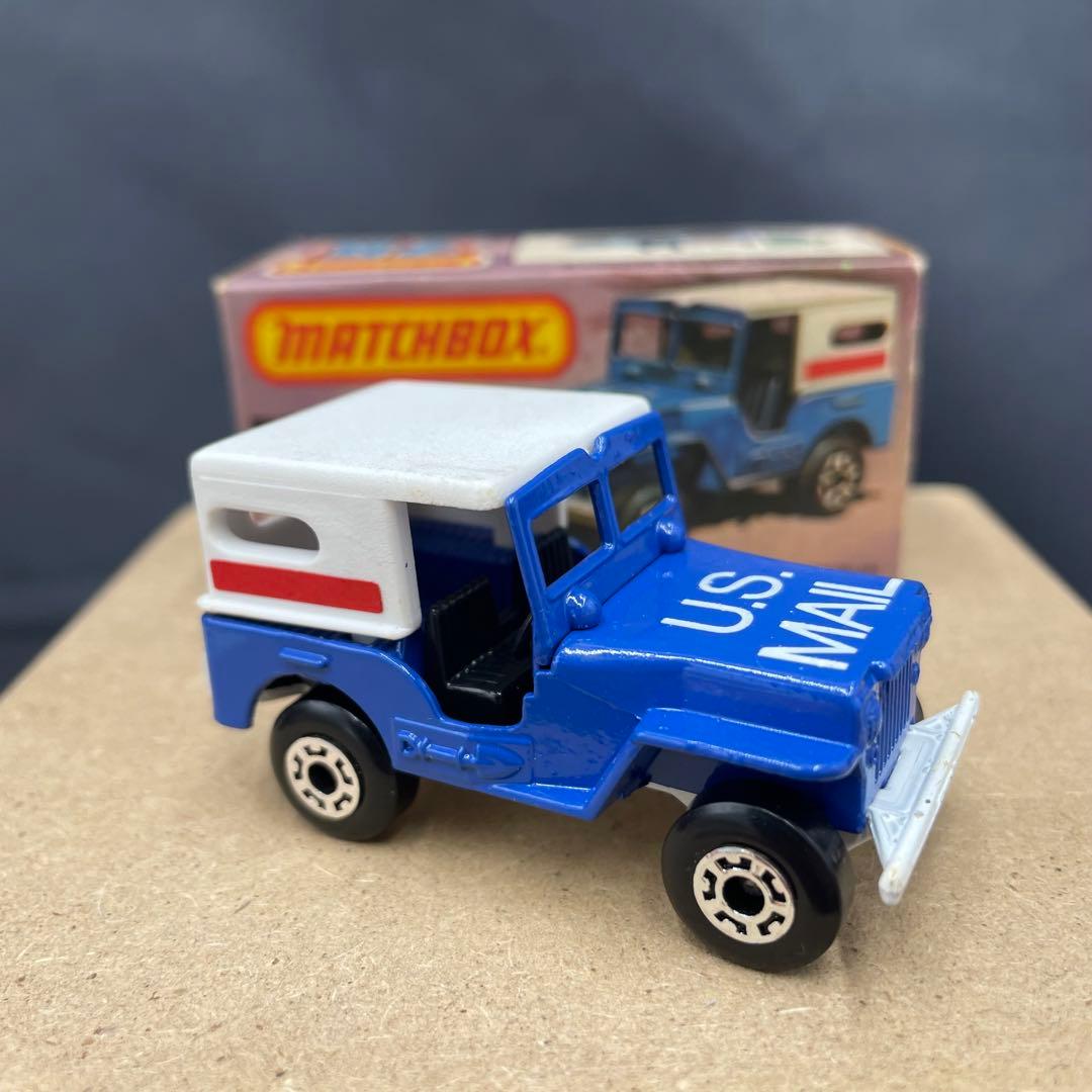 マッチボックス　 U.S. Mail Jeep ミニカー