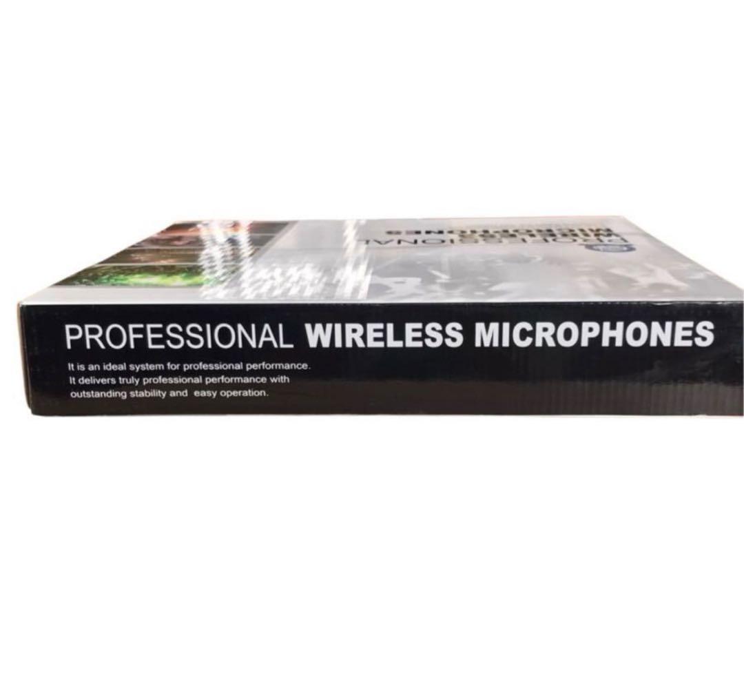 ワイヤレスマイクセット Professional Wireless UHFマイク