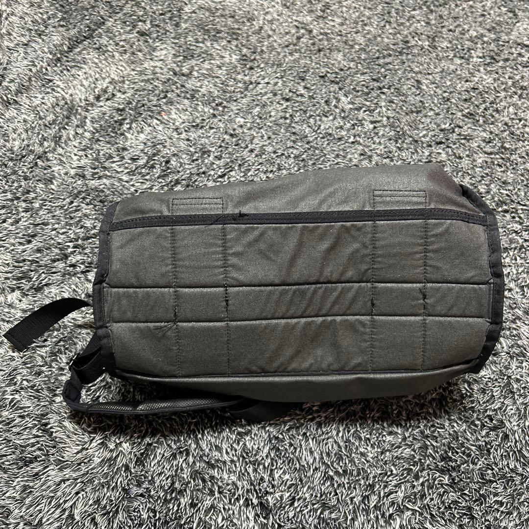PORTER ポーター ミニボストンバッグ ドラム型 ブラック ショルダー付き