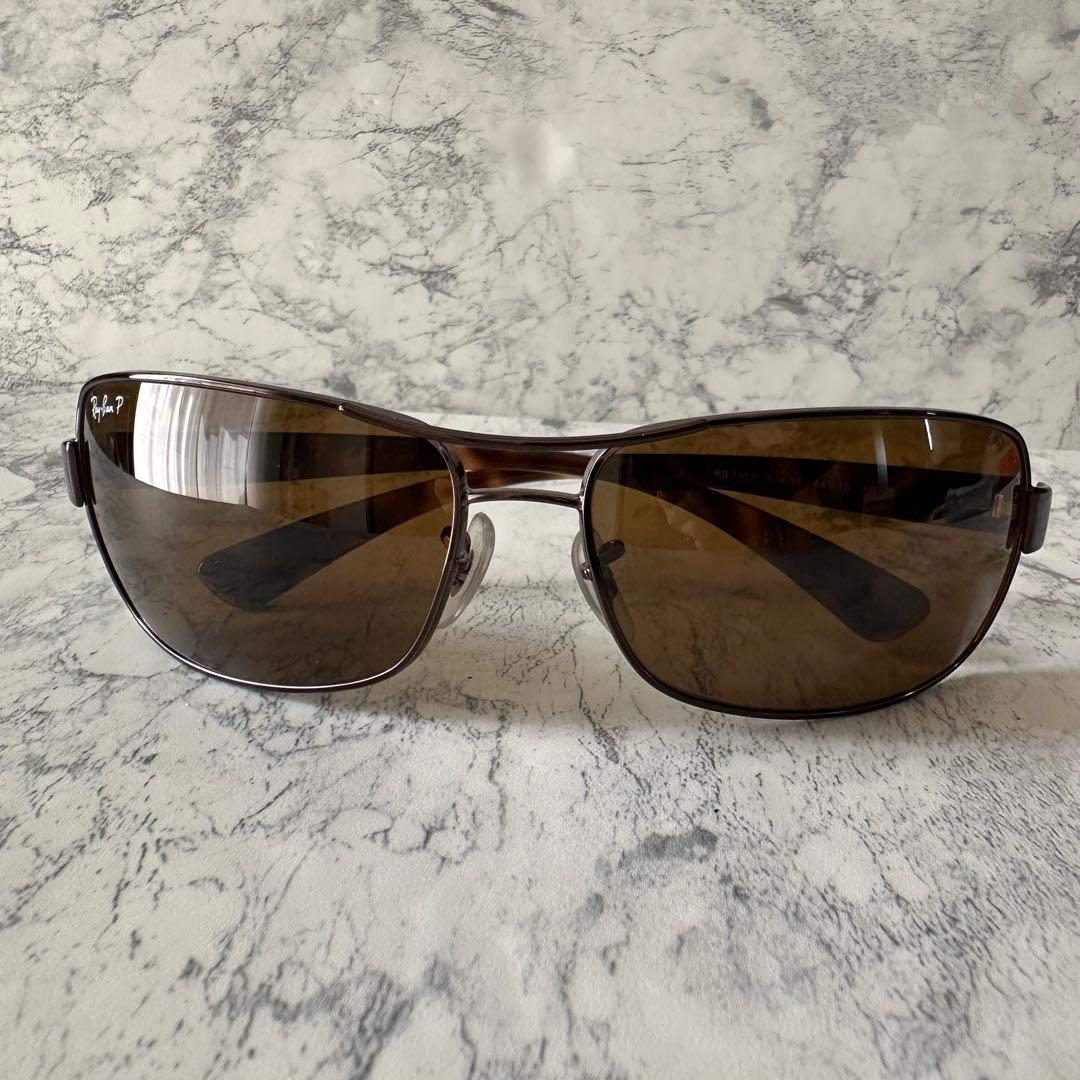 美品 Ray-Ban RB3379 偏光 サングラス YOSHIKI愛用モデル