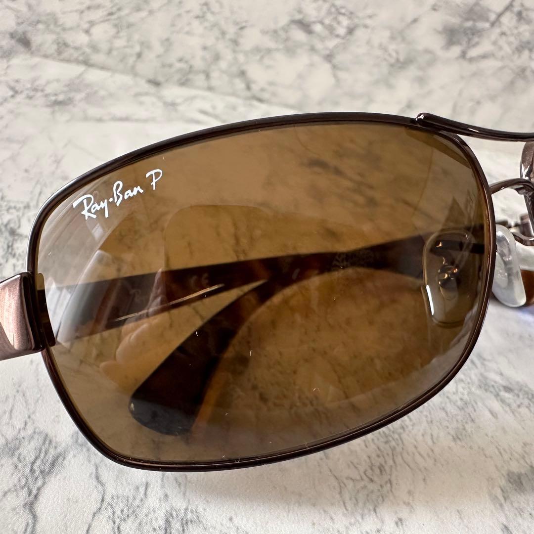 美品 Ray-Ban RB3379 偏光 サングラス YOSHIKI愛用モデル