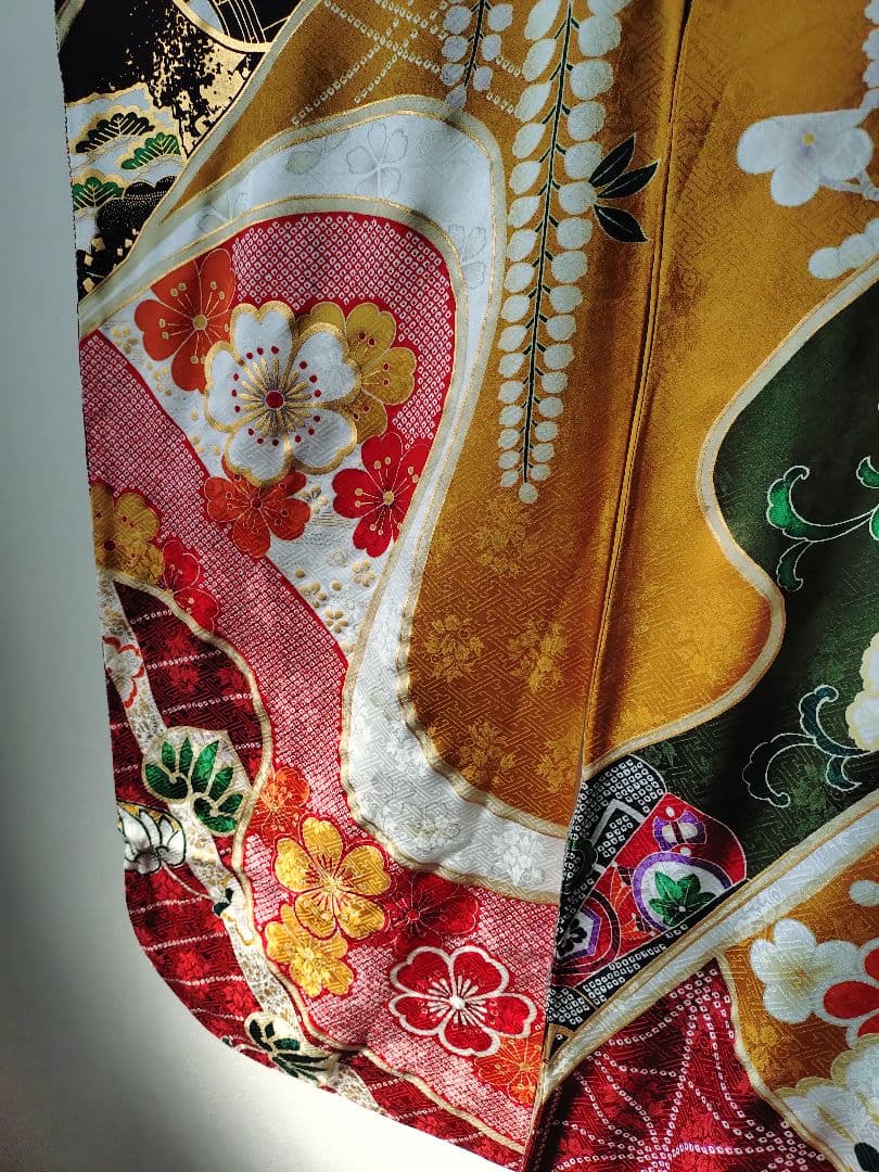 【正絹】成人式振袖　美品