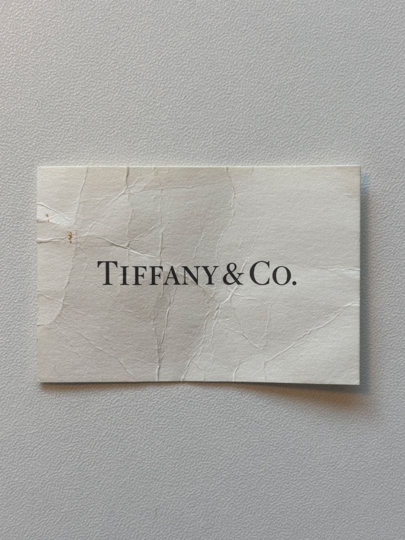 【美品】TIFFANY&Co. 1837 ナローバー ネックレス シルバー925