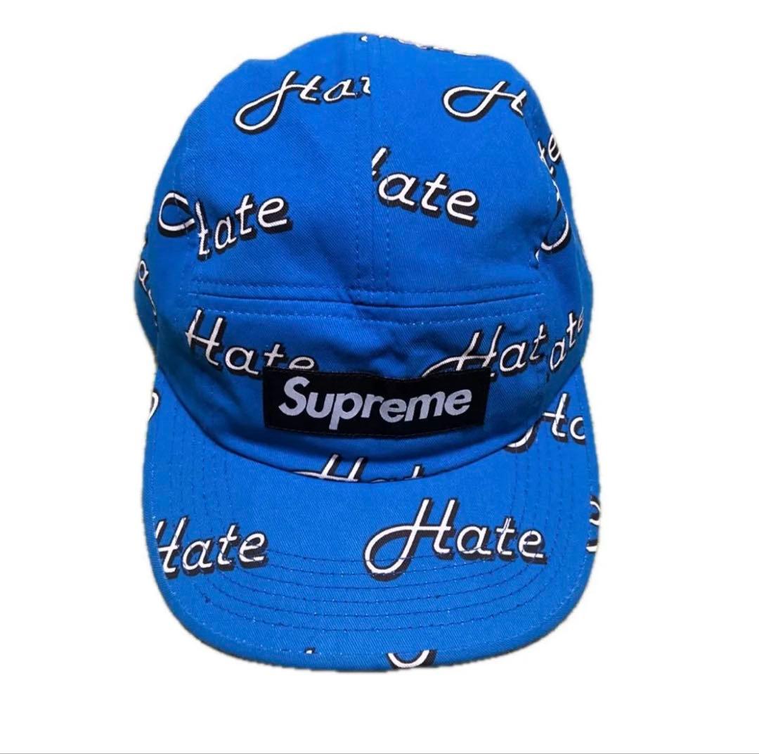 Supreme Hate Camp Cap シュプリーム キャンプキャップ
