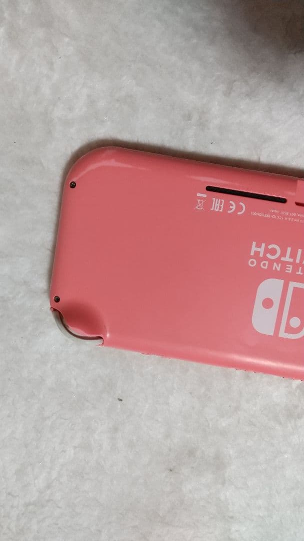 ジャンク Nintendo Switch Lite ピンク 不動品